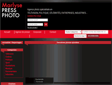 Tablet Screenshot of photos-presse.com